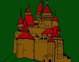Dibujo Castillo medieval pintado por jrelennnnna1