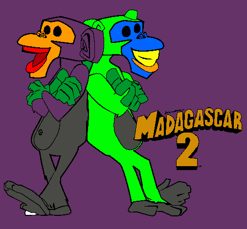 Madagascar 2 Manson y Phil 2