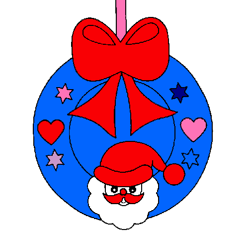 Dibujo Adorno navideño pintado por yoseli