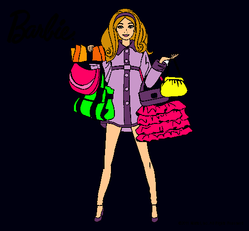 Barbie de compras