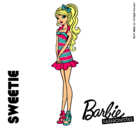 Dibujo Barbie Fashionista 6 pintado por isabechisa