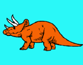 Dibujo Triceratops pintado por Franciscoo