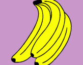 Dibujo Plátanos pintado por valeentina