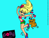 Dibujo Polly Pocket 14 pintado por iratxe