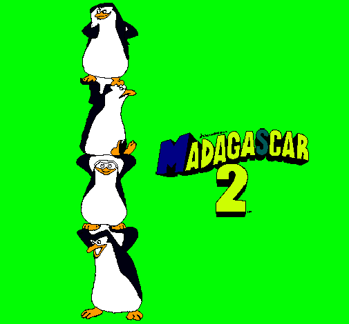 Madagascar 2 Pingüinos