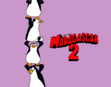 Dibujo Madagascar 2 Pingüinos pintado por Iridessa