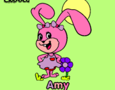 Dibujo Amy pintado por melynyyyy