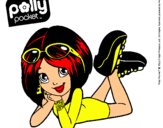 Dibujo Polly Pocket 13 pintado por goyo