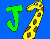 Dibujo Jirafa pintado por girafaaaaaaa