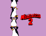 Dibujo Madagascar 2 Pingüinos pintado por SANCEZ1458