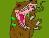 Dibujo Velociraptor II pintado por nerea_gogo