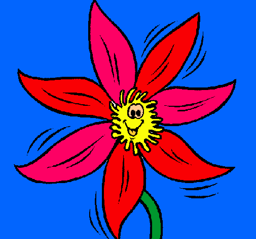 Dibujo Flor pintado por Lililover