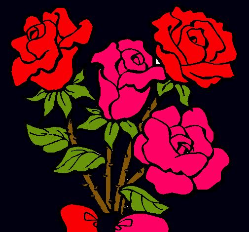 Ramo de rosas