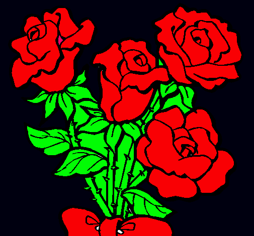 Ramo de rosas