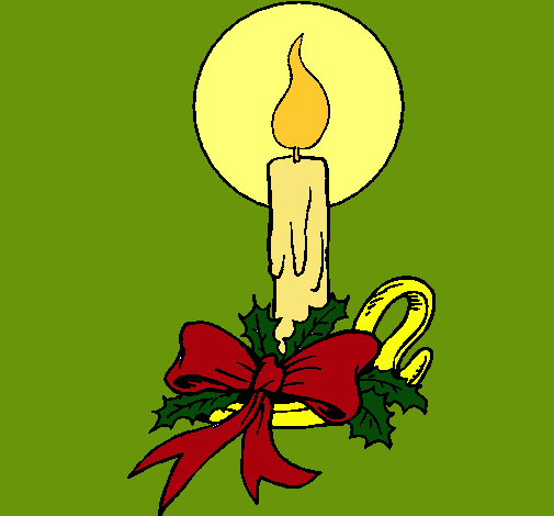 Vela de navidad