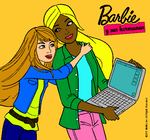 El nuevo portátil de Barbie