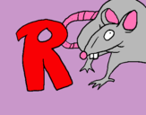 Dibujo Rata pintado por tupedoimbeci