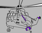 Dibujo Helicóptero al rescate pintado por gusdaeva
