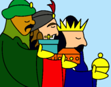 Dibujo Los Reyes Magos 3 pintado por NHJFFFFFFFFF