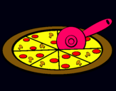 Dibujo Pizza pintado por SAPITO_94