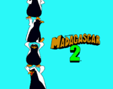 Dibujo Madagascar 2 Pingüinos pintado por nativilar