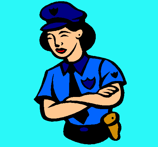 Mujer policía