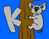 Dibujo Koala pintado por luleteetete