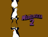 Dibujo Madagascar 2 Pingüinos pintado por nnhnhnn