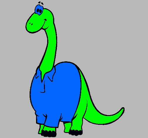 Diplodocus con camisa