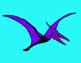 Dibujo Pterodáctilo pintado por 123456789123