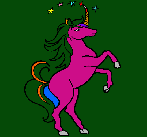 Dibujo Unicornio pintado por Palolin
