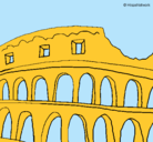 Dibujo Coliseo pintado por lucastapia