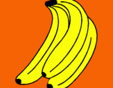 Dibujo Plátanos pintado por martinaaa