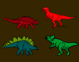 Dibujo Dinosaurios de tierra pintado por xuhey