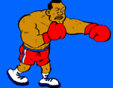 Dibujo Boxeador pintado por BULUM
