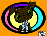 Dibujo Perrito Littlest Pet Shop pintado por AnaVal