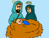 Dibujo Natividad pintado por jacqueline3