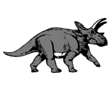 Dibujo Triceratops pintado por dhntfgrythyd