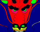 Dibujo Cabeza de dragón pintado por andi-23