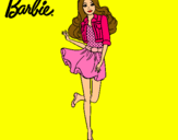 Dibujo Barbie informal pintado por krissthel