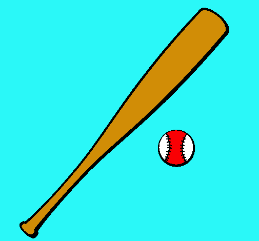 Bate y bola de béisbol