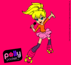 Dibujo Polly Pocket 2 pintado por lorin