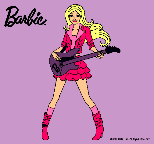 Barbie guitarrista