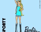 Dibujo Barbie Fashionista 4 pintado por mar123
