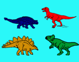 Dibujo Dinosaurios de tierra pintado por omar10