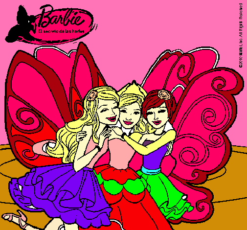 Barbie y sus amigas en hadas