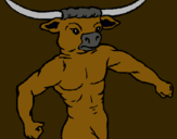 Dibujo Cabeza de búfalo pintado por Namolito