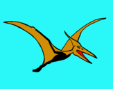 Dibujo Pterodáctilo pintado por Teranodonte