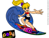 Dibujo Polly Pocket 4 pintado por katisurfista