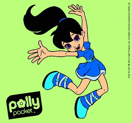 Dibujo Polly Pocket 10 pintado por aerenlove